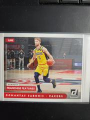 Domantas Sabonis #26 Basketball Cards 2021 Panini Donruss Franchise Features Prices