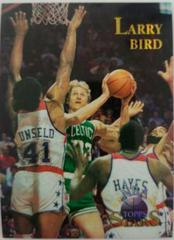 Larry Bird [Finest Atomic Refractor] #8 Basketball Cards 1996 Topps Stars Prices
