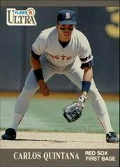 Carlos Quintana #39 Baseball Cards 1991 Ultra Prices