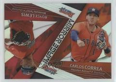 Carlos Correa,  Royce Lewis Baseball Cards 2017 Bowman's Best Mirror Image Prices