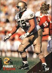 Aaron Taylor [Gold] #39 Football Cards 1994 Classic Prices