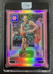 Bojan Bogdanovic [FOTL Pink] #1 Basketball Cards 2022 Panini One and One Prices
