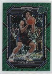 Jared McCain [Green Shimmer] #2 Basketball Cards 2023 Panini Prizm Draft Picks Rated Prospect Prices