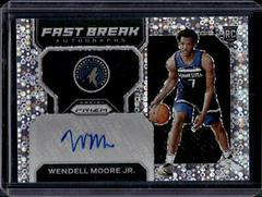 Wendell Moore Jr. #FBR-WMJ Basketball Cards 2022 Panini Prizm Fast Break Rookie Autographs Prices