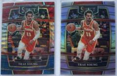 Trae Young [Tri Color Prizm] Basketball Cards 2021 Panini Select Prices