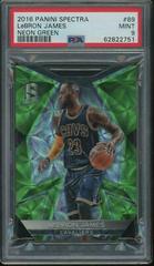 LeBron James [Neon Green] Basketball Cards 2016 Panini Spectra Prices