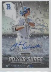 JT Schwartz [Autograph Silver Prizm] #PS-JS Baseball Cards 2021 Panini Prizm Draft Picks Power Surge Prices