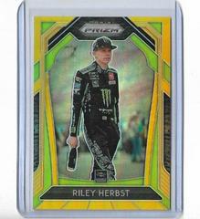 Riley Herbst [Gold] #46 Racing Cards 2020 Panini Prizm Nascar Prices