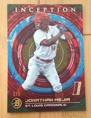Jonathan Mejia [Red Pattern II] #39 Baseball Cards 2022 Bowman Inception Prices