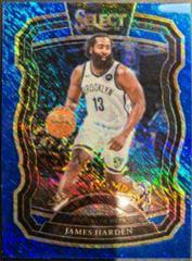James Harden [Blue Shimmer] Basketball Cards 2020 Panini Select Company Prices