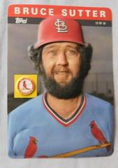 Bruce Sutter #23 Baseball Cards 1985 Topps 3D Stars Prices