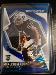 Malcolm Koonce [Blue Pulsar Prizm] Football Cards 2021 Panini Rookies and Stars Prices