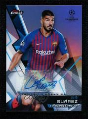 Luis Suarez [Autograph] Soccer Cards 2018 Finest UEFA Champions League Prices