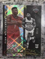 Zion Williamson [Holo Gold] Basketball Cards 2019 Panini Black Prices