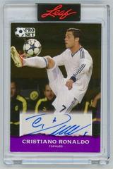 Cristiano Ronaldo [Purple] #PS-CR1 Soccer Cards 2022 Pro Set Autographs Prices