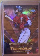 Byron Buxton [Gold] #TT-21 Baseball Cards 2023 Topps Chrome in Technicolor Prices