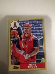 Mike Trout #87TBU-1 Baseball Cards 2022 Topps Update 1987 Prices