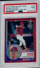 Shohei Ohtani [Red] Baseball Cards 2018 Topps Chrome 1983 Prices