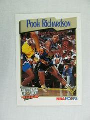 Pooh Richardson #480 Basketball Cards 1991 Hoops Prices