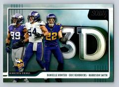 Danielle Hunter / Eric Kendricks / Harrison Smith #3D-HED Football Cards 2020 Panini Score 3D Prices