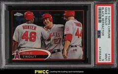 Mike Trout [Black Refractor] #144 Baseball Cards 2012 Topps Chrome Prices