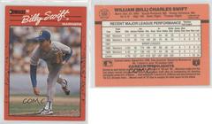 Billy Swift #566 Baseball Cards 1990 Donruss Prices