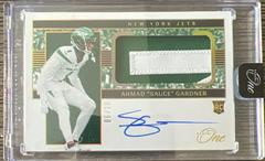 Ahmad 'Sauce' Gardner [Patch Autograph Gold] #3 Football Cards 2022 Panini One Prices