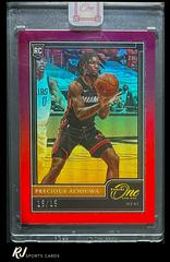 Precious Achiuwa [Red] Basketball Cards 2020 Panini One and One Prices