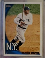 Babe Ruth #294 Baseball Cards 2010 Topps Prices