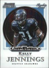 Kelly Jennings #13 Football Cards 2006 Bowman Sterling Prices