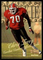 Chris Terry [Precious Metal Gems] #223 Football Cards 1999 Metal Universe Prices