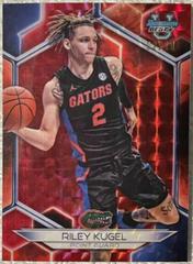 Riley Kugel [Red Refractor] #18 Basketball Cards 2023 Bowman Best University Prices