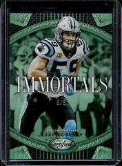 Luke Kuechly [Green] #I-10 Football Cards 2023 Panini Certified Immortals Prices