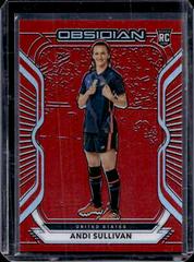 Andi Sullivan [Red Flood] Soccer Cards 2020 Panini Obsidian Prices