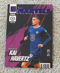 Kai Havertz [Purple] Soccer Cards 2022 Panini Donruss Net Marvels Prices