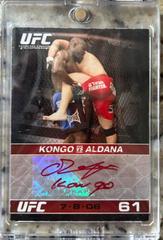 Cheick Kongo [Red Ink] Ufc Cards 2009 Topps UFC Round 1 Autographs Prices