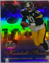 Kordell Stewart [Row 2] #10 Football Cards 1998 Flair Showcase Prices