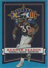 Terrell Davis [Blue] #BS-10 Football Cards 2022 Panini Classics Banner Season Prices