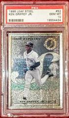 Ken Griffey Jr. [Silver Promo] #52 Baseball Cards 1996 Leaf Steel Prices