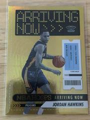 Jordan Hawkins [Holo] #1 Basketball Cards 2023 Panini Hoops Arriving Now Prices