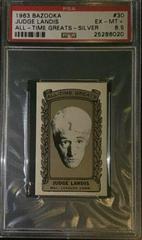 Judge Landis [Silver] #30 Baseball Cards 1963 Bazooka All Time Greats Prices