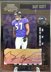 Bart Scott [Championship Ticket Autograph] #102 Football Cards 2006 Playoff Contenders Prices