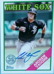 Andrew Vaughn Baseball Cards 2023 Topps Update 1988 Autographs Prices