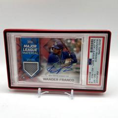 Wander Franco [Red] #MLMA-WF Baseball Cards 2022 Topps Major League Material Autographs Prices