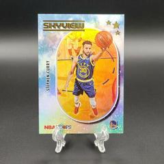 Stephen Curry [Winter Holo] #9 Basketball Cards 2021 Panini Hoops Skyview Prices