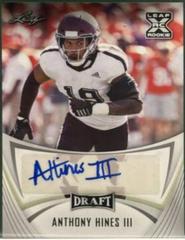 Anthony Hines III #BA-AH3 Football Cards 2021 Leaf Draft Autograph Prices
