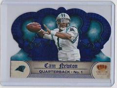 Cam Newton [Blue] Football Cards 2012 Panini Crown Royale Prices