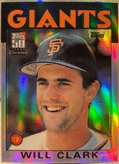 Will Clark [1986 Reprint] #T117 Baseball Cards 2001 Topps Chrome Traded Prices