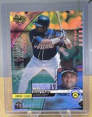Tony Gwynn [Techno Reciprocal] Baseball Cards 1999 Upper Deck Ionix Prices