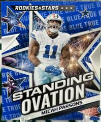 Micah Parsons [True Blue] Football Cards 2022 Panini Rookies & Stars Standing Ovation Prices
